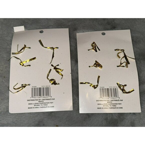 3 for $15 Ashland Silver Bow Glitter Accent 6 ct. - Lot of 2 Packs (12 total) - Picture 2 of 2